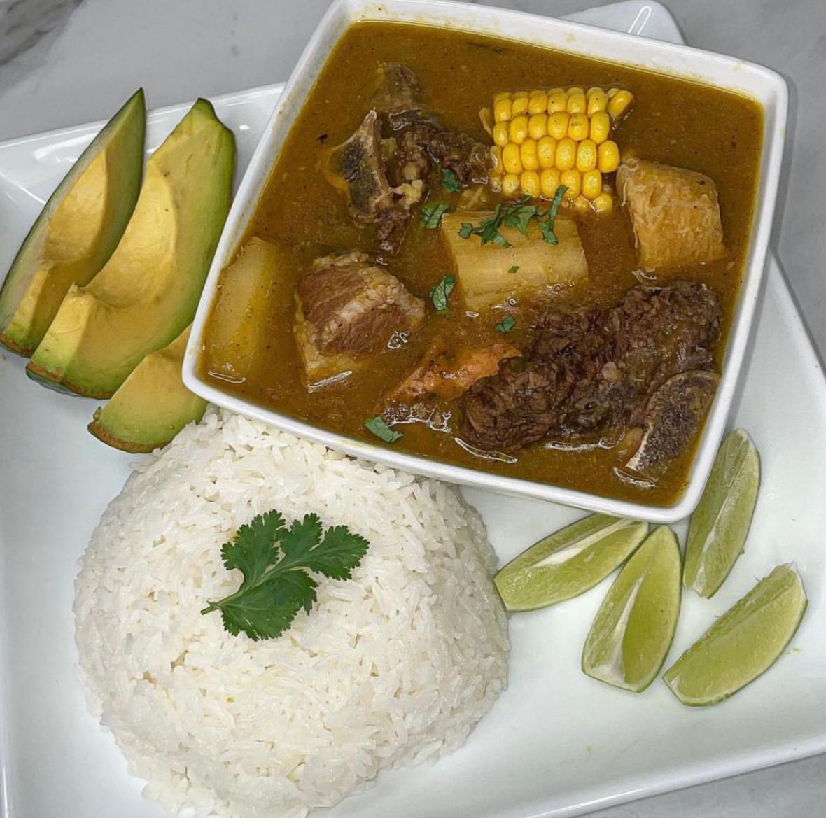 Traditional family-style serving
